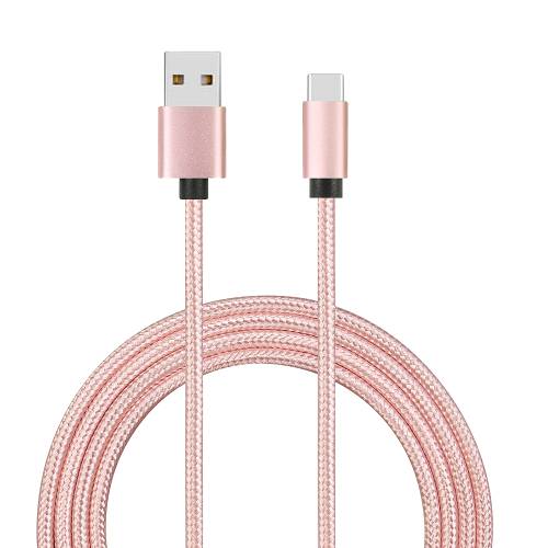 Cable Usb Vers Usb-C 1 Metre - Rose
