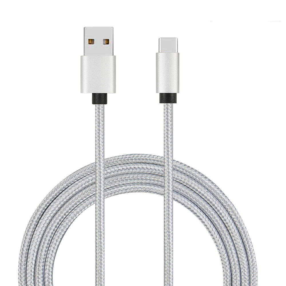 Cable Usb Vers Usb-C 1 Metre - Argent 