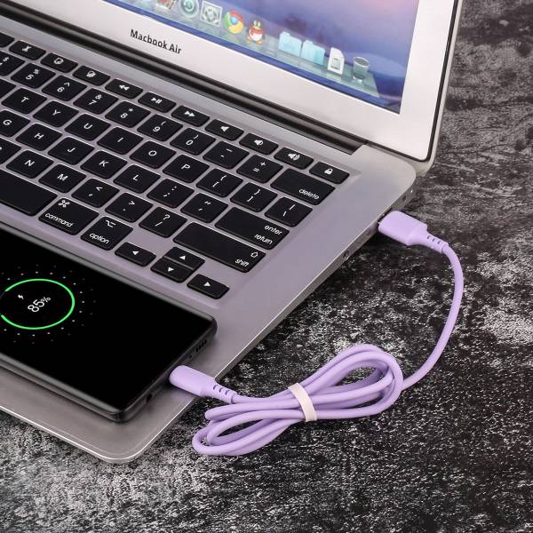 Chargeur Usb Usb-C / Samsung 1,50 Metre - Violet