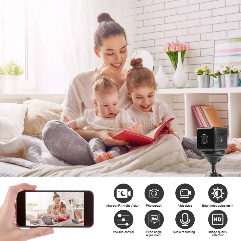 Mini Camera De Surveillance - Noir