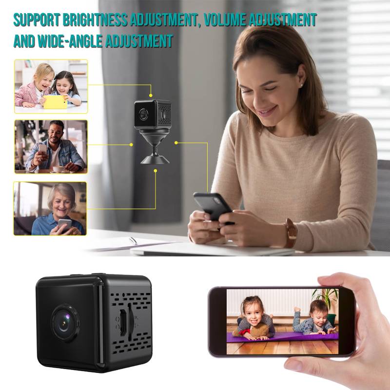 Mini Camera De Surveillance - Noir