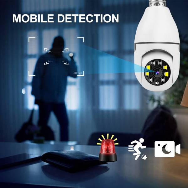 Ampoule Camera Wifi - Blanc