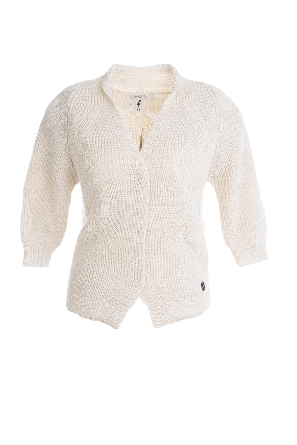 Cardigan - Casaco Sugar-Ecru