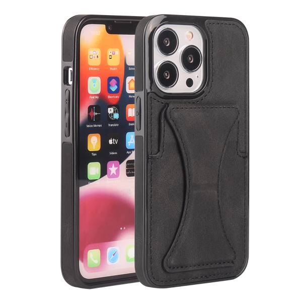 Coque Porte Carte Et Support - Noir