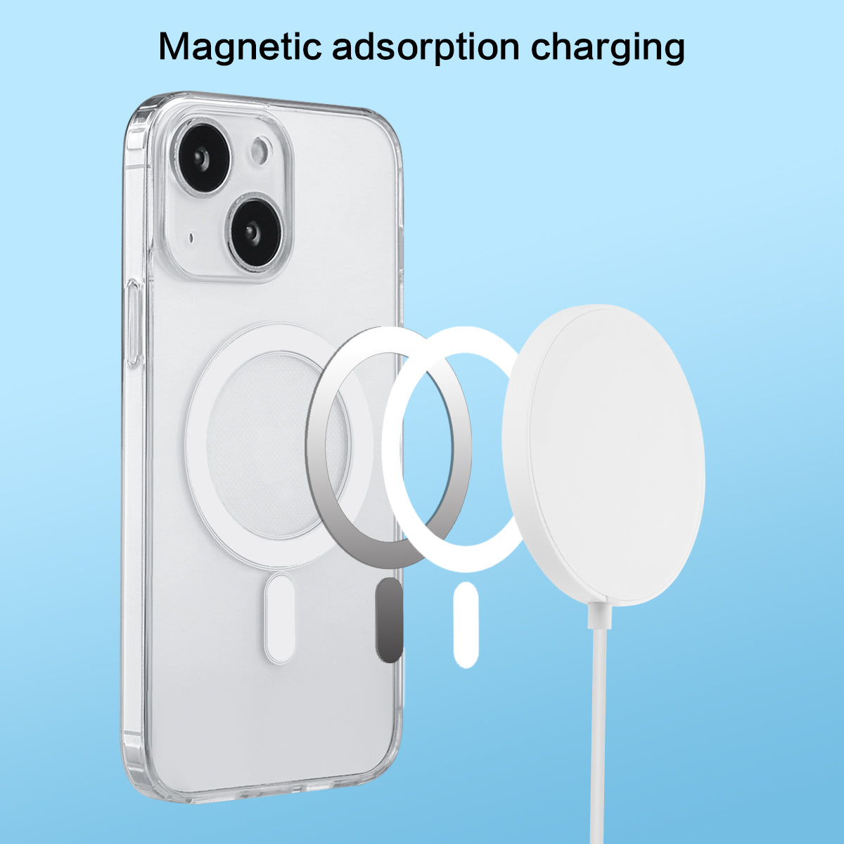 Coque Magsafe Iphone 14 Plus - Transparent