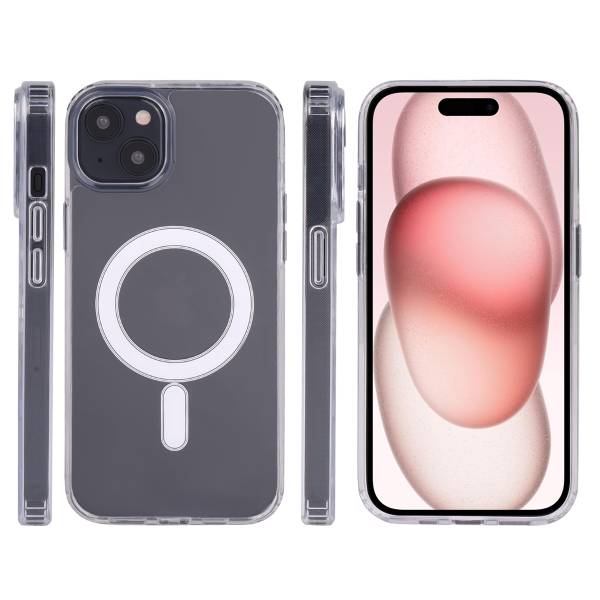Coque Magsafe Iphone 15 - Transparent