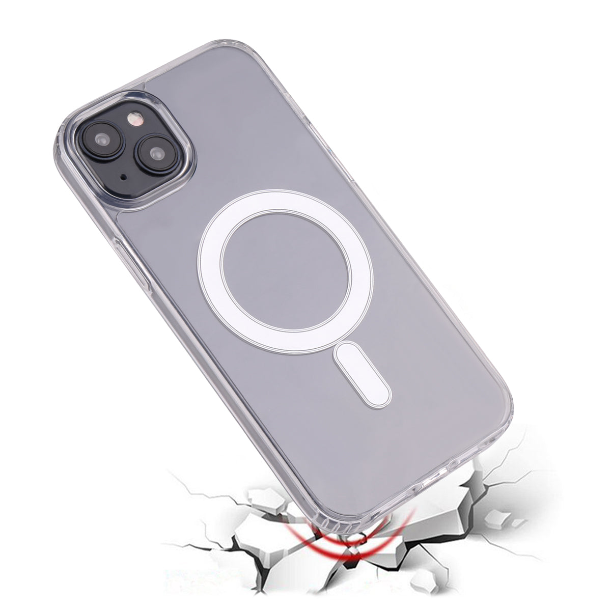 Coque Magsafe Iphone 15 Plus - Transparent