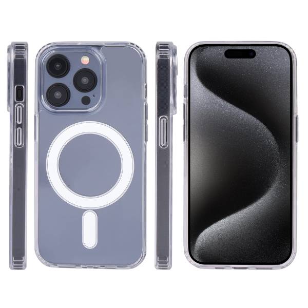 Coque Magsafe Iphone 15 Pro - Transparent