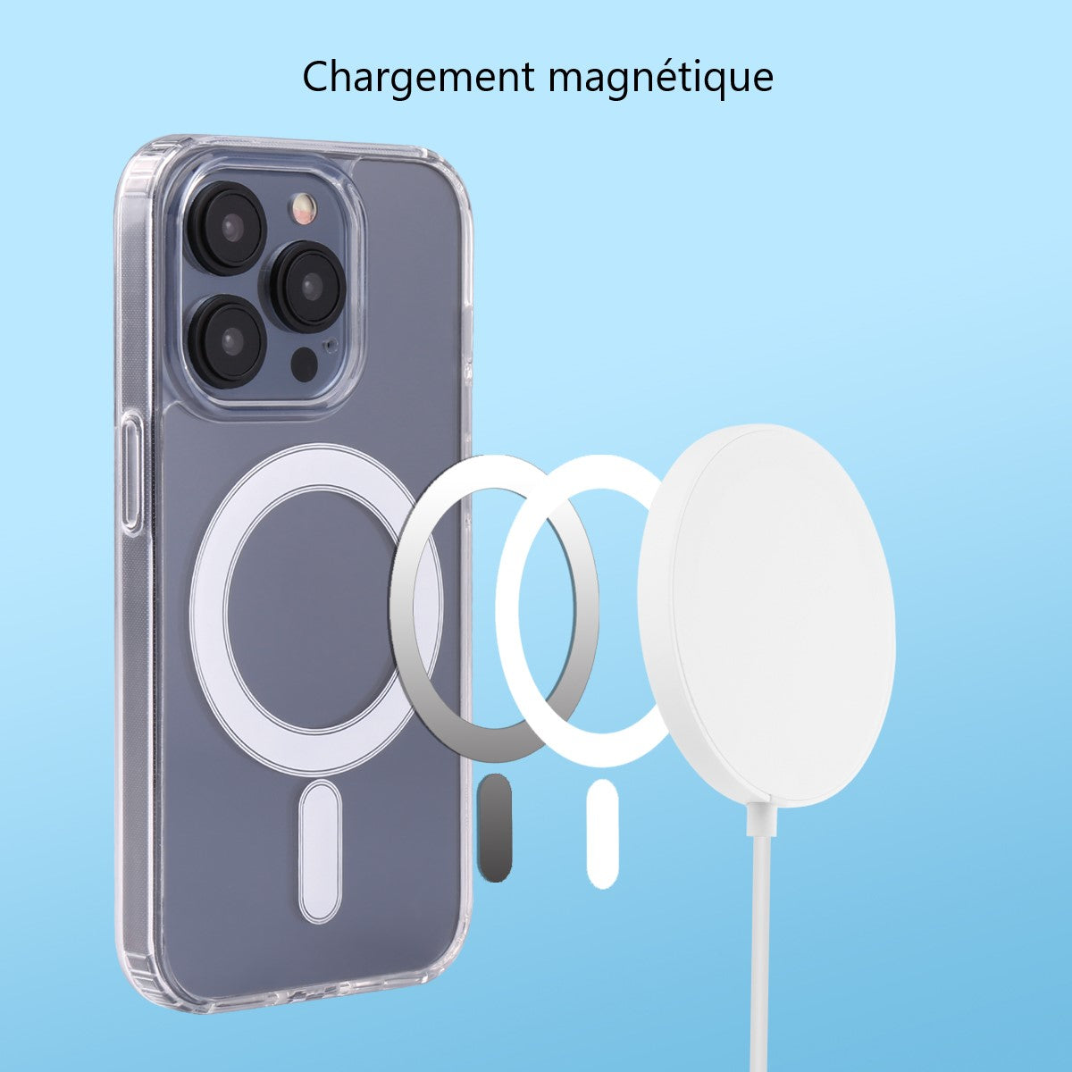 Coque Magsafe Iphone 15 Pro - Transparent