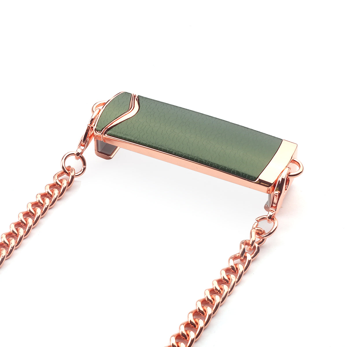 Support Chaine De Telephone - Vert/Or