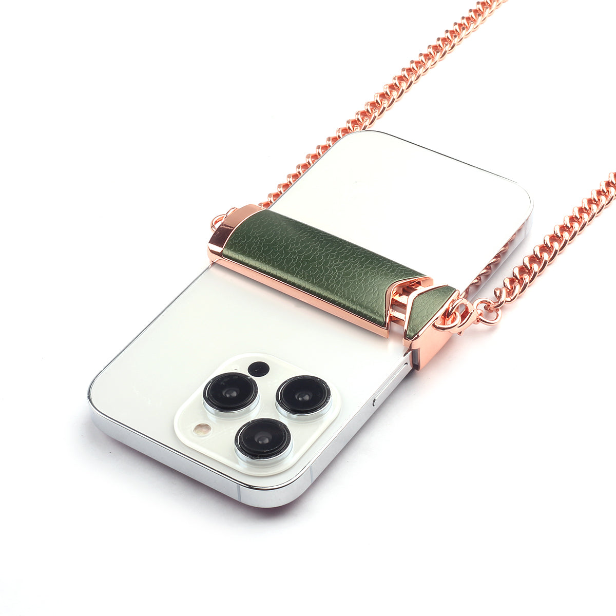 Support Chaine De Telephone - Vert/Or