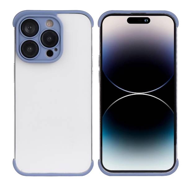 Coque Adhesive Iphone 14 Pro - Bleu 