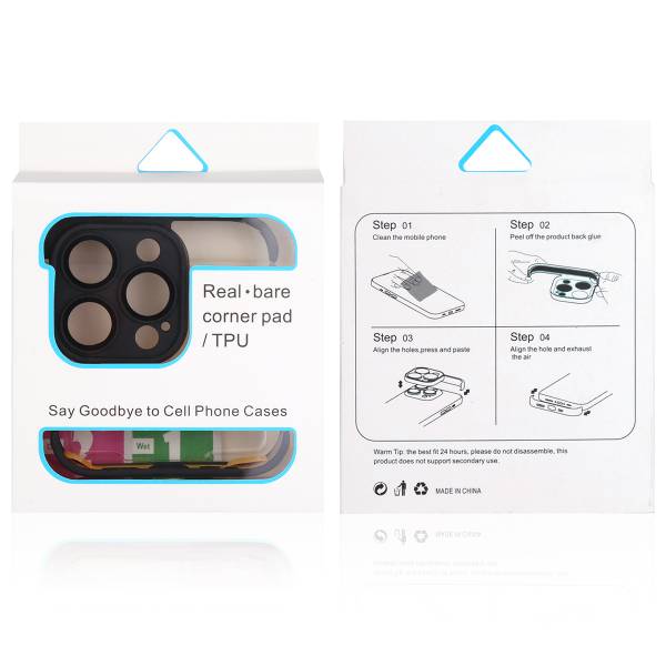 Coque Adhesive Iphone 15 Pro - Noir