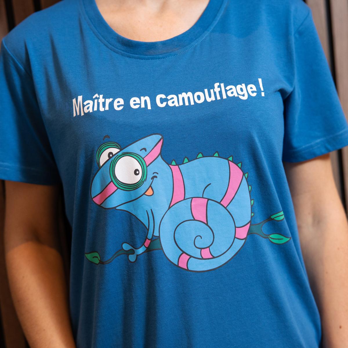 Femme - Maxi T-Shirt - Bleu Indigo