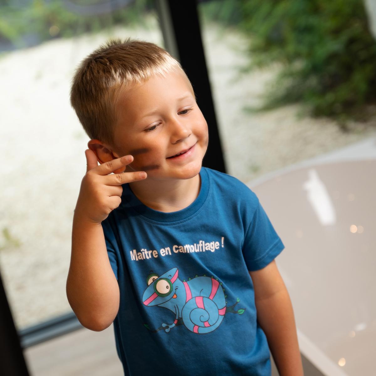Kid - Short Pyjama - Bleu Indigo