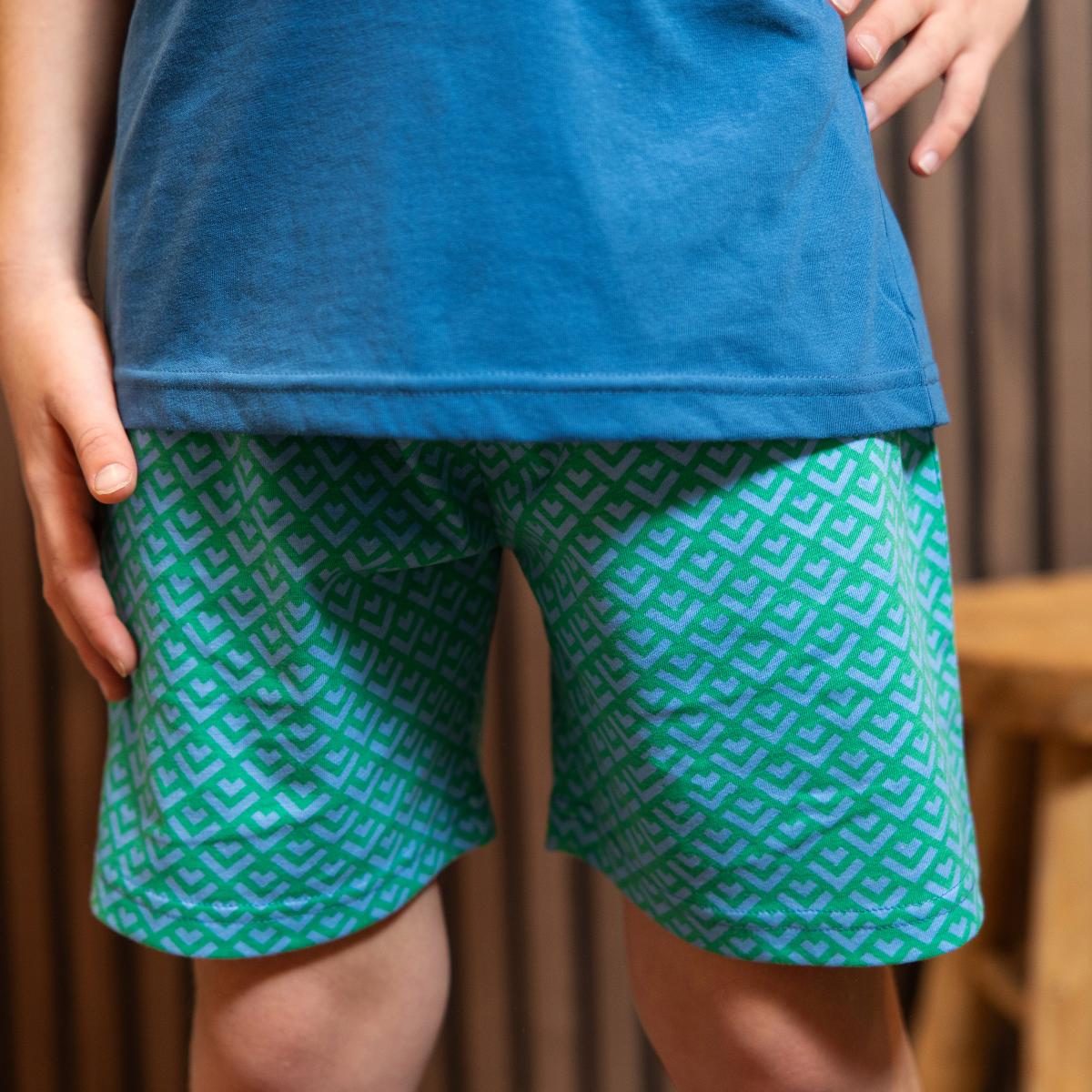 Kid - Short Pyjama - Bleu Indigo
