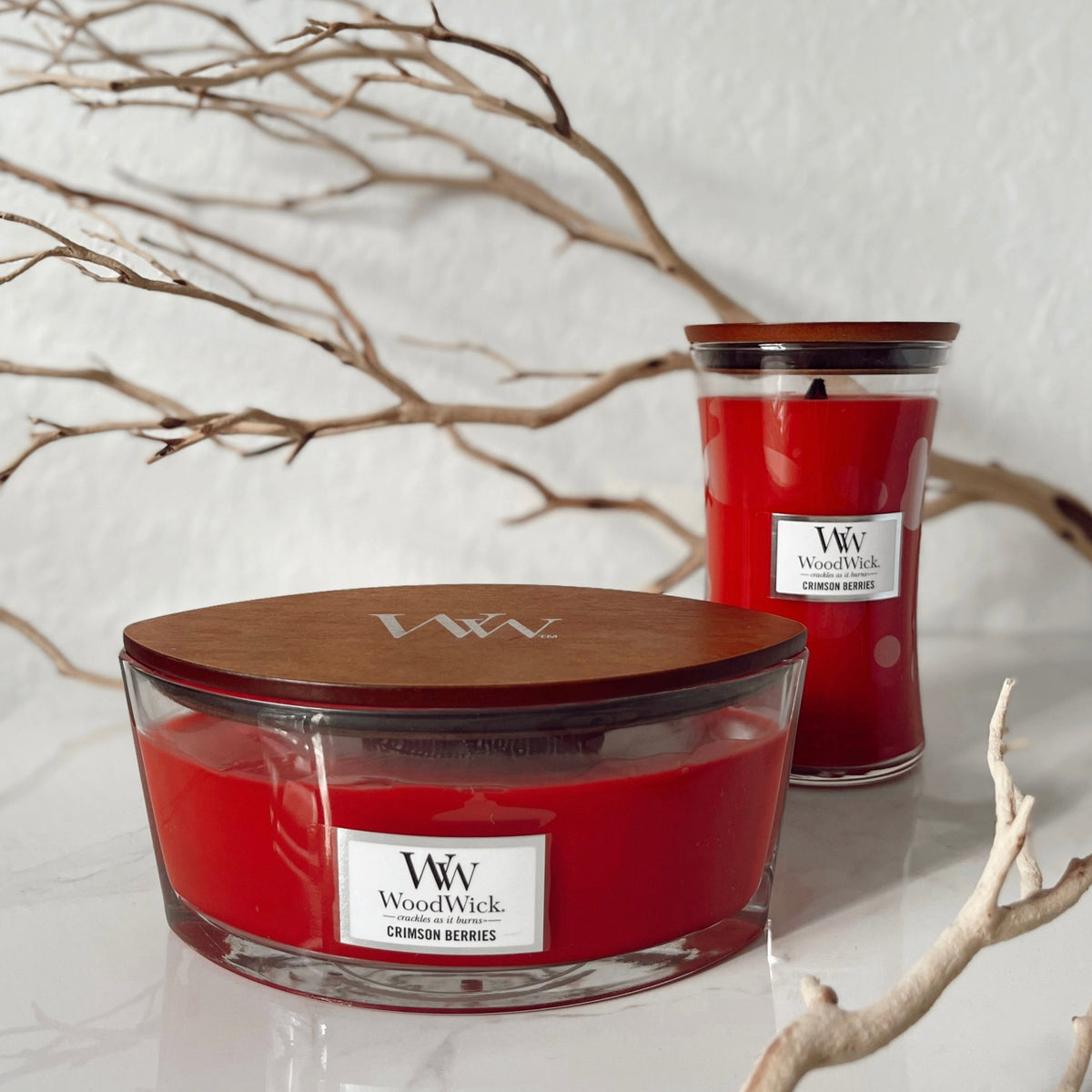 WW Crimson Berries Ellipse Candle