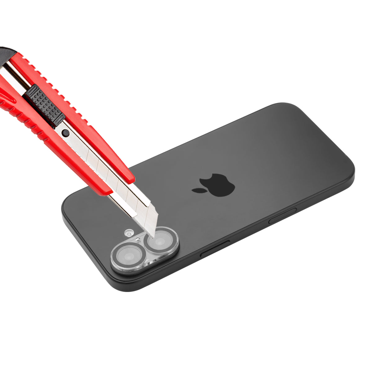 Protecteur D'Objectif Pour Iphone 16 - Noir