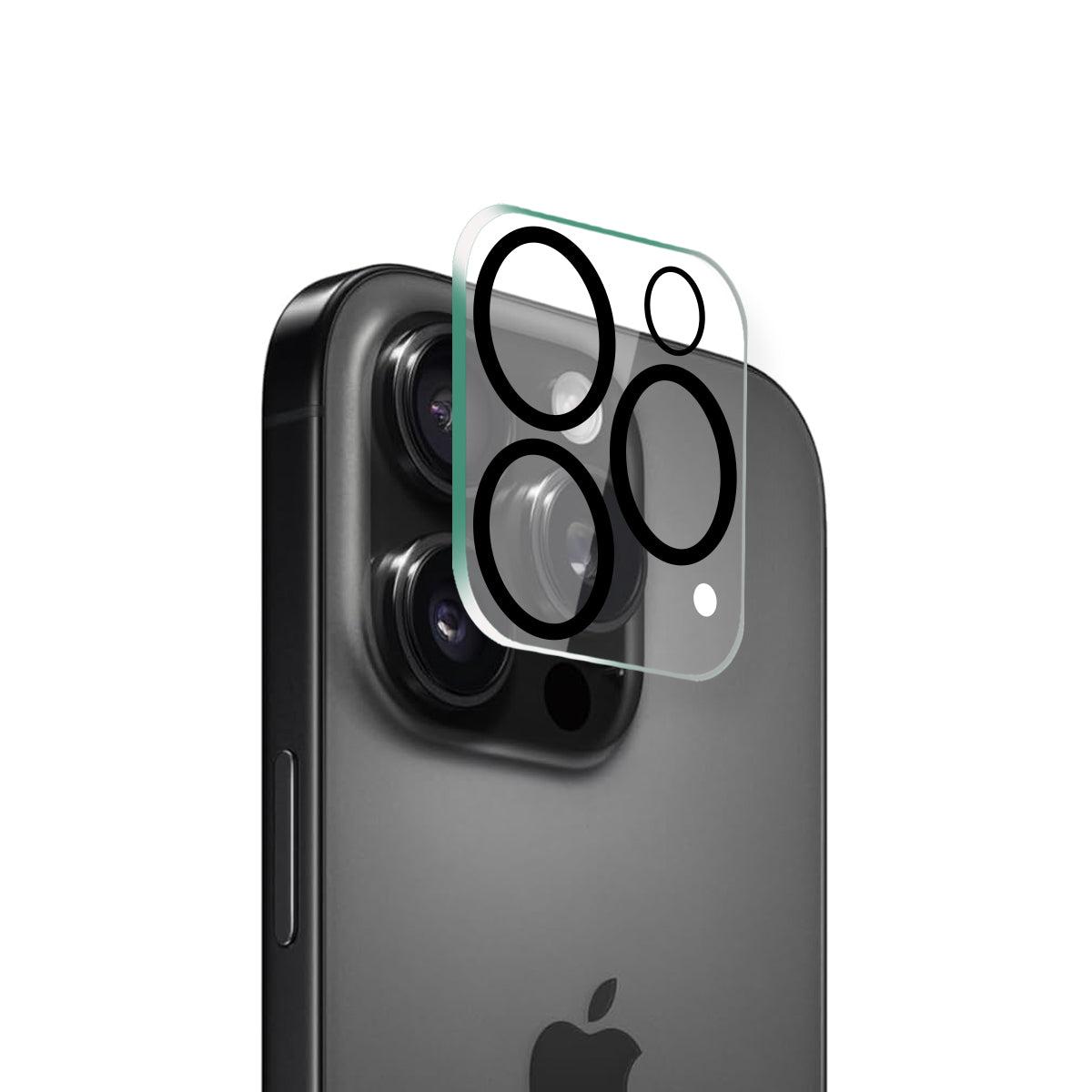 Protecteur D'Objectif Pour Iphone 16Promax - Noir