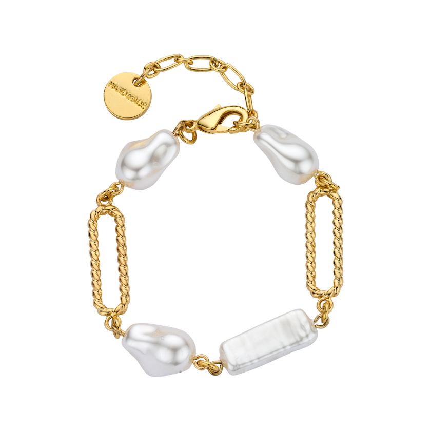 Bracelet - Dadelief Armband Wit