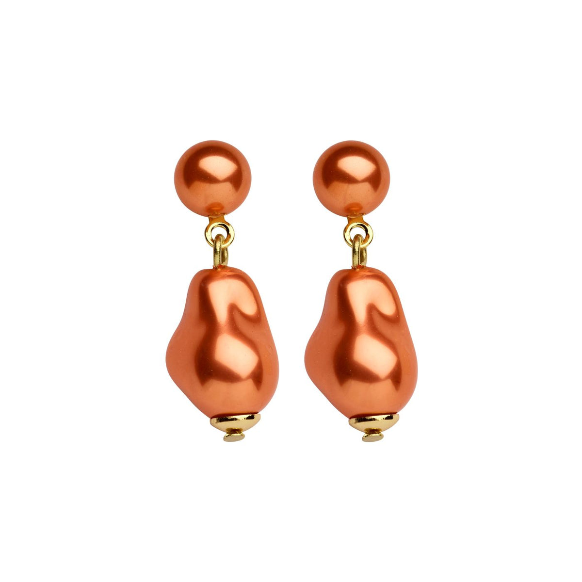 Boucles D'Oreilles - Dadelief Oorbellen Oranje