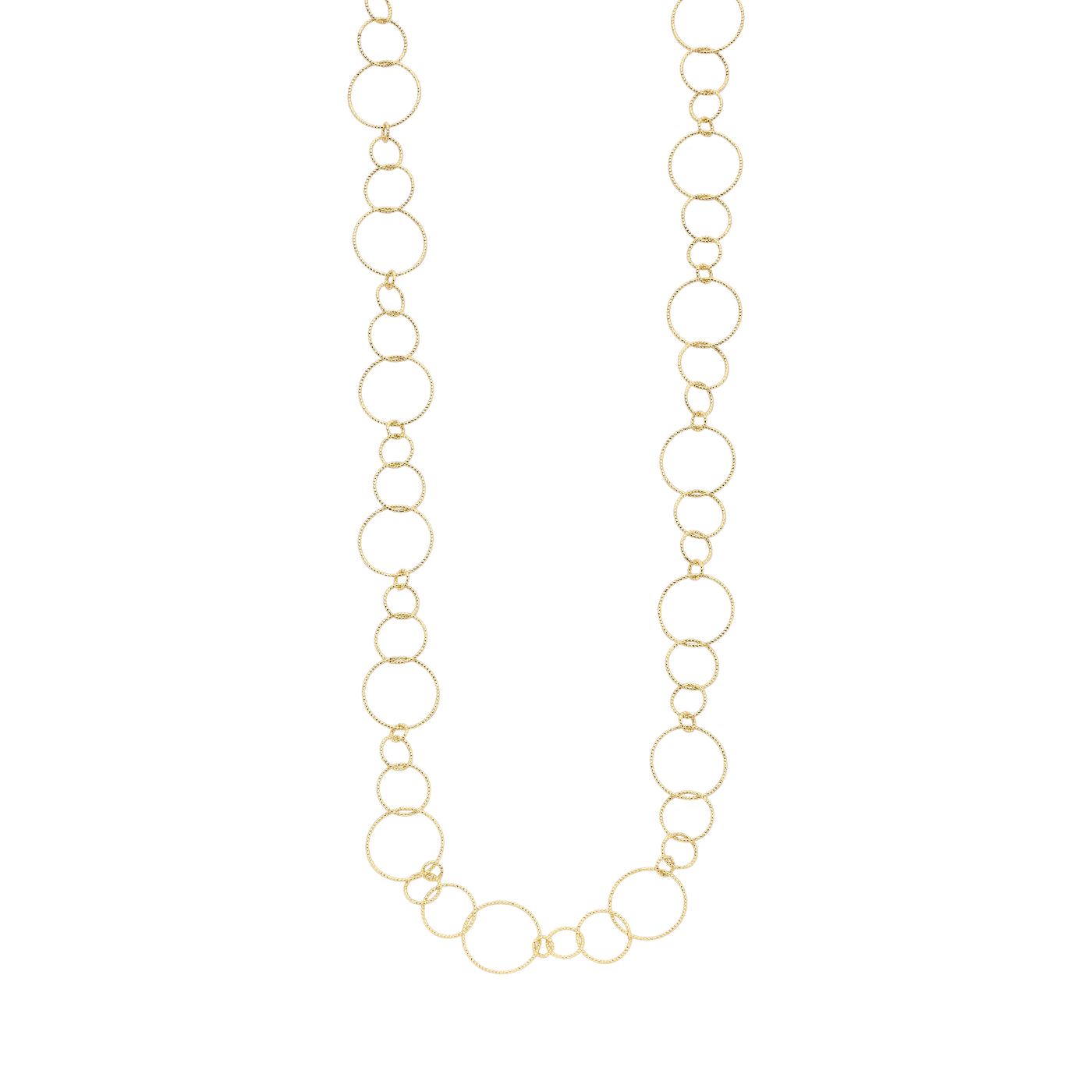 Collier - Daimanlang Halsketting Goudkleurig