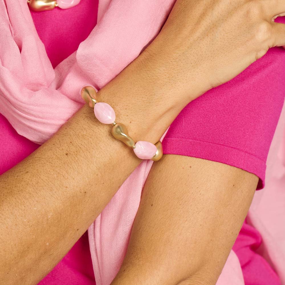 Bracelet - Dajo Rose Clair