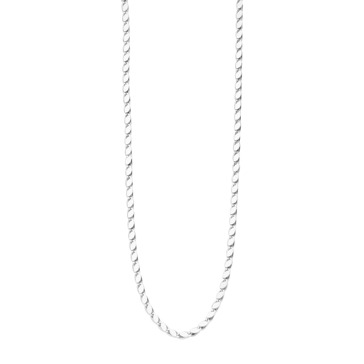 Collier - Dakarlang Halsketting Zilverkleurig