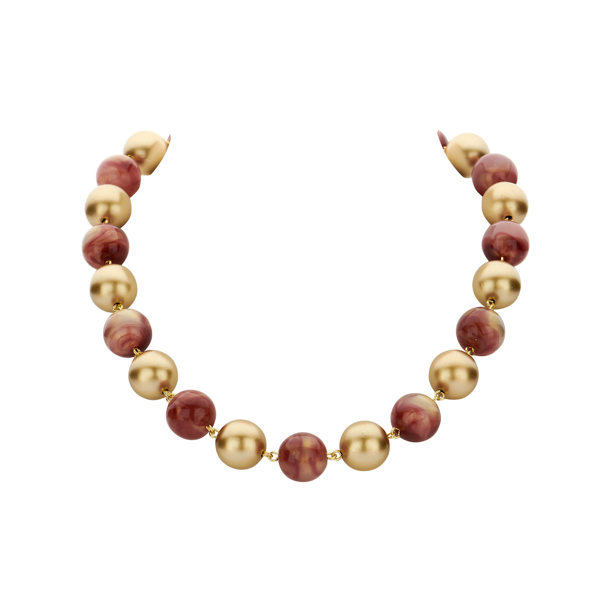 Collier - Dali Aubergine