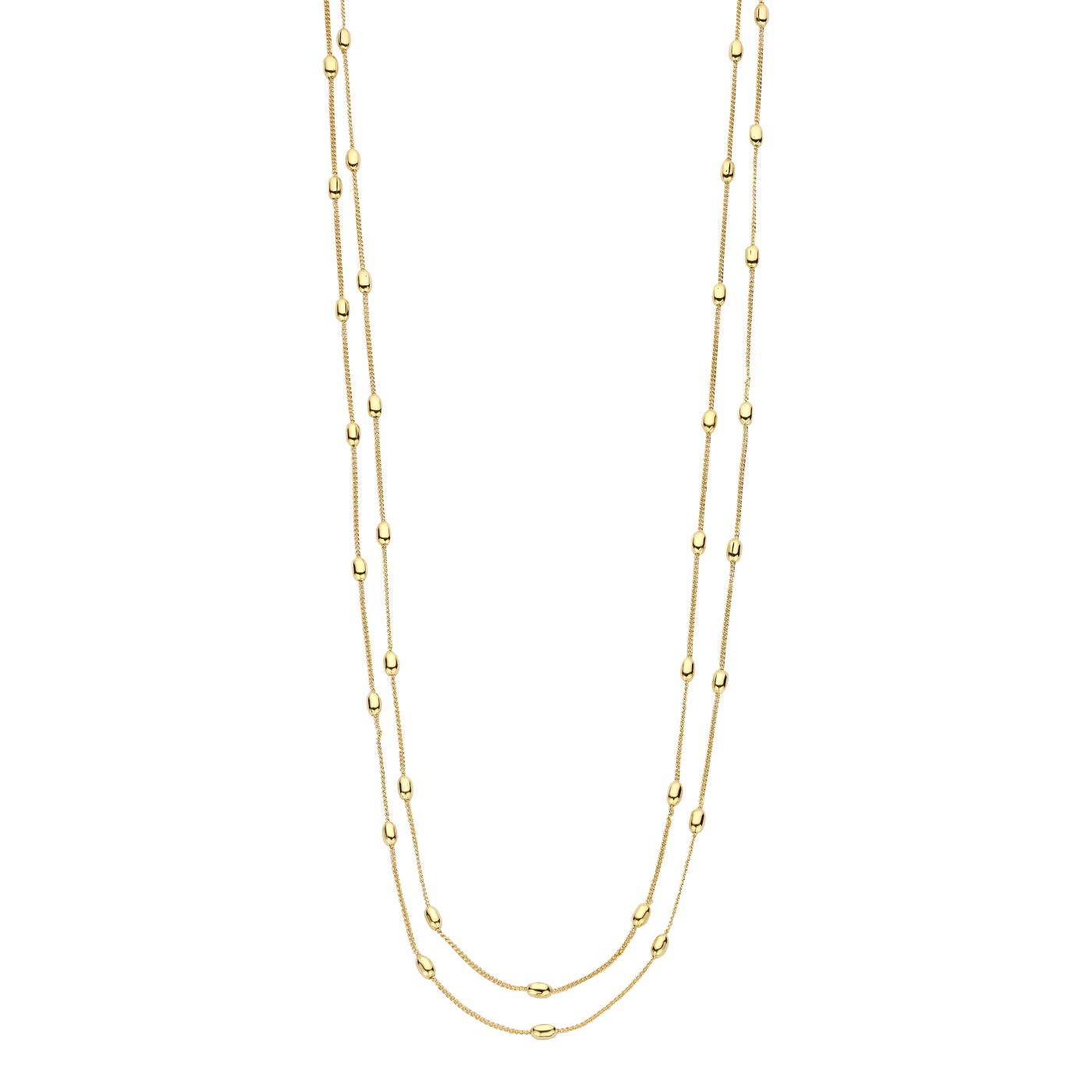 Collier - Dallaslang Halsketting Goudkleurig