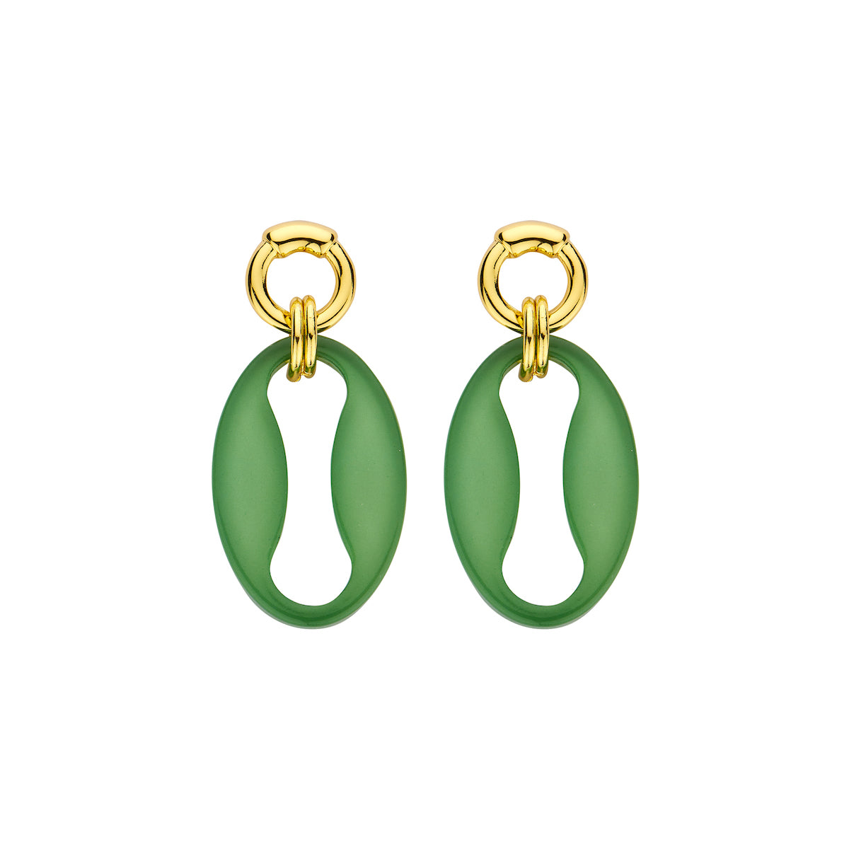 Boucles - Dalon D'Oreilles Vert