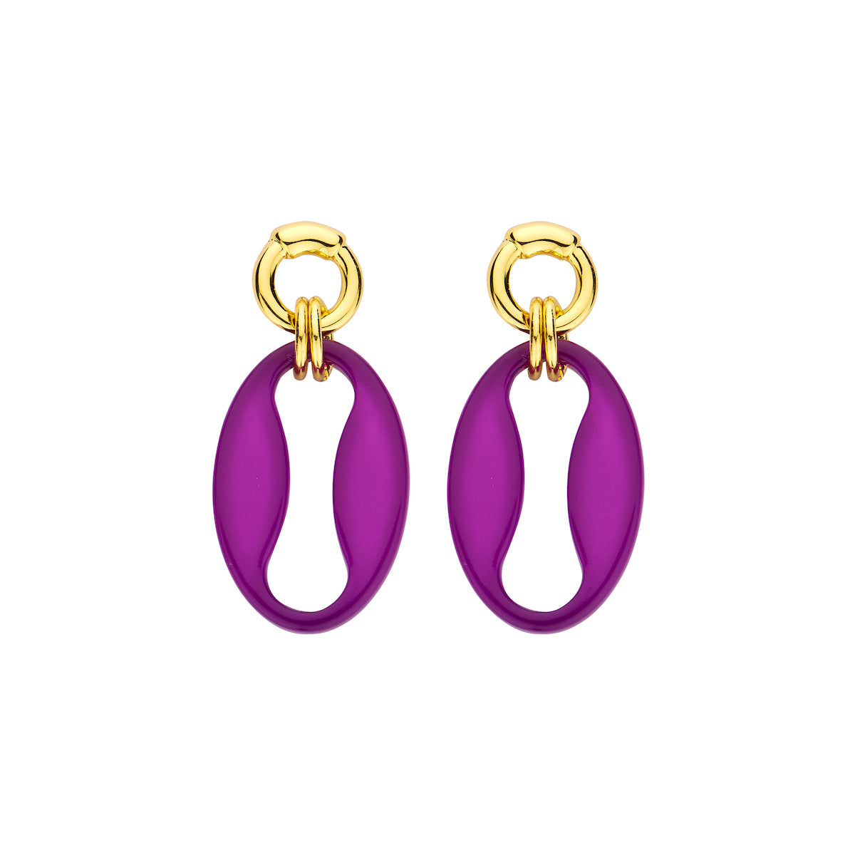 Boucles - Dalon D'Oreilles Lila