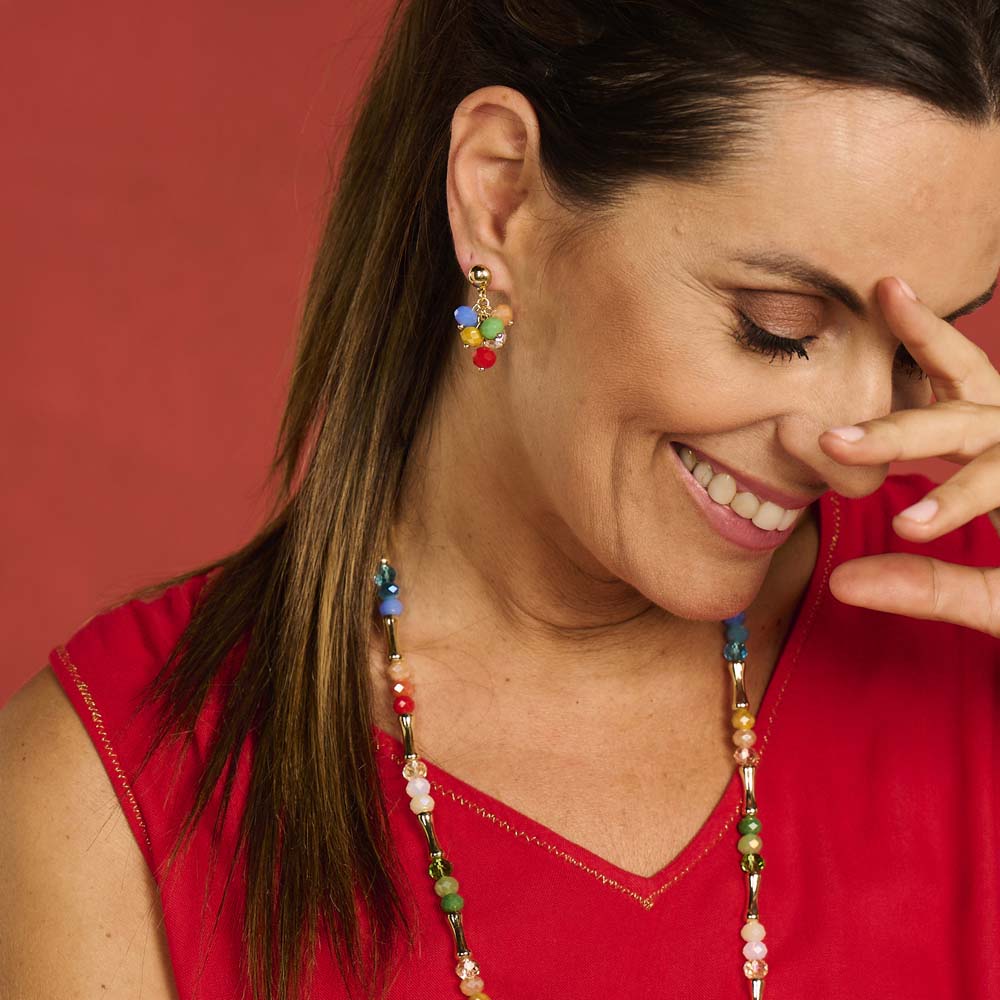 Boucles D'Oreilles - Dalo Multicolore