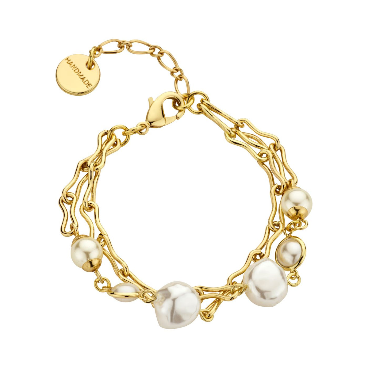 Bracelet - Davaro Armband Goudkleurig
