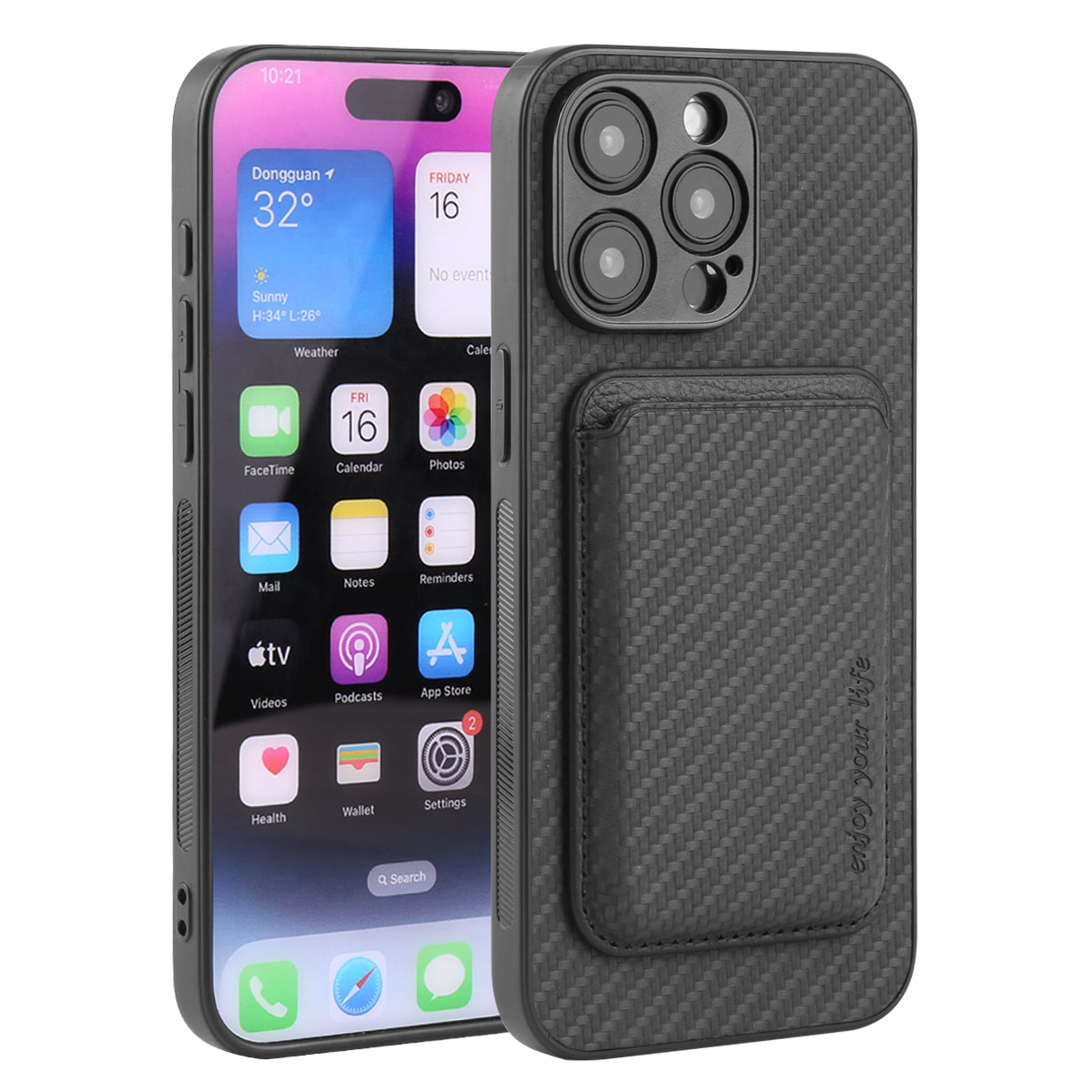 Coque Magsafe Iphone 15Promax - Noir
