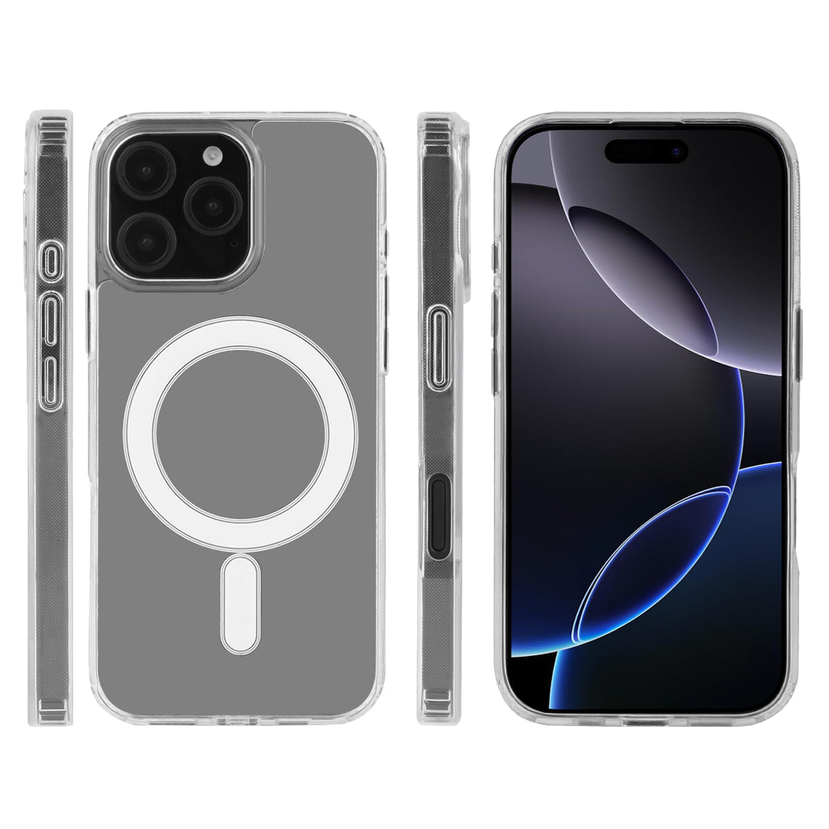 Coque Magsafe Iphone 16Pro - Transparent