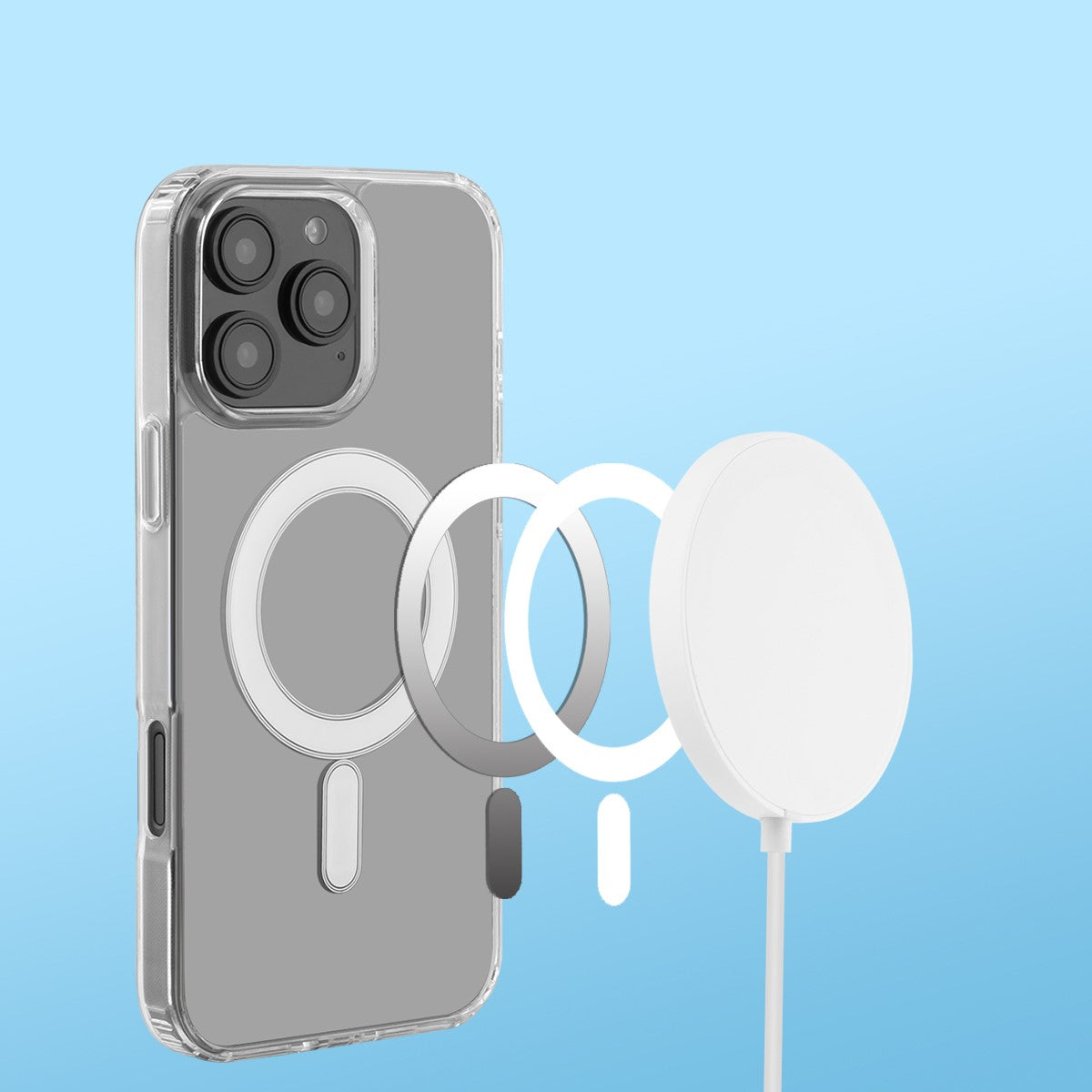 Coque Magsafe Iphone 16Pro Max - Transparent