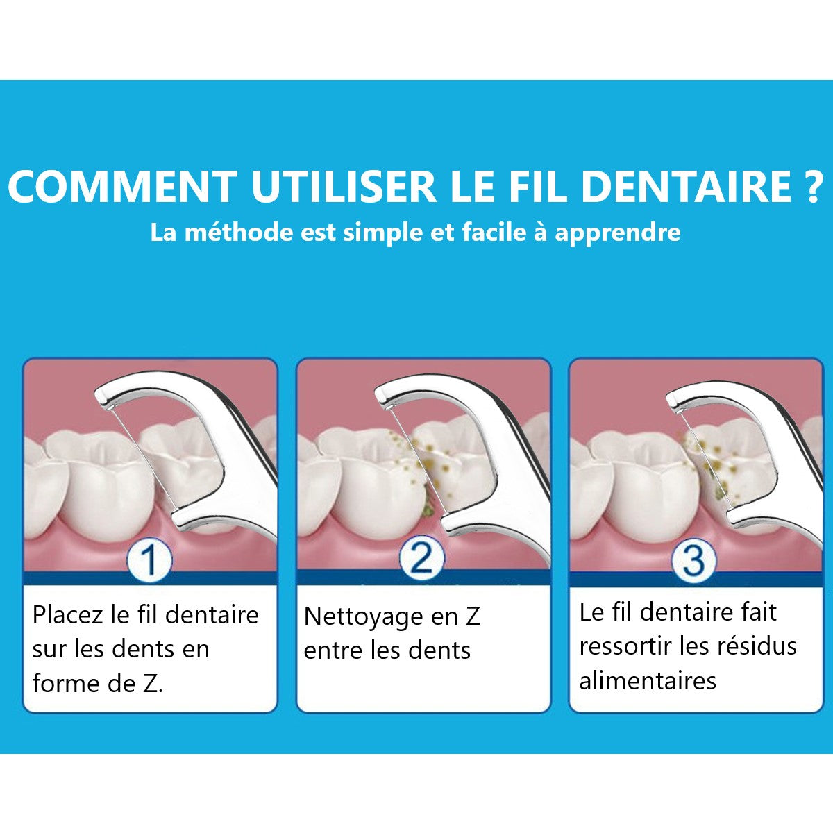 Kit Hygiene Dentaire - Argent