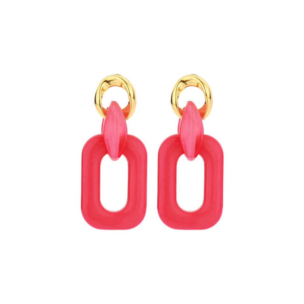 Boucles D'Oreilles - Dide Fuchsia