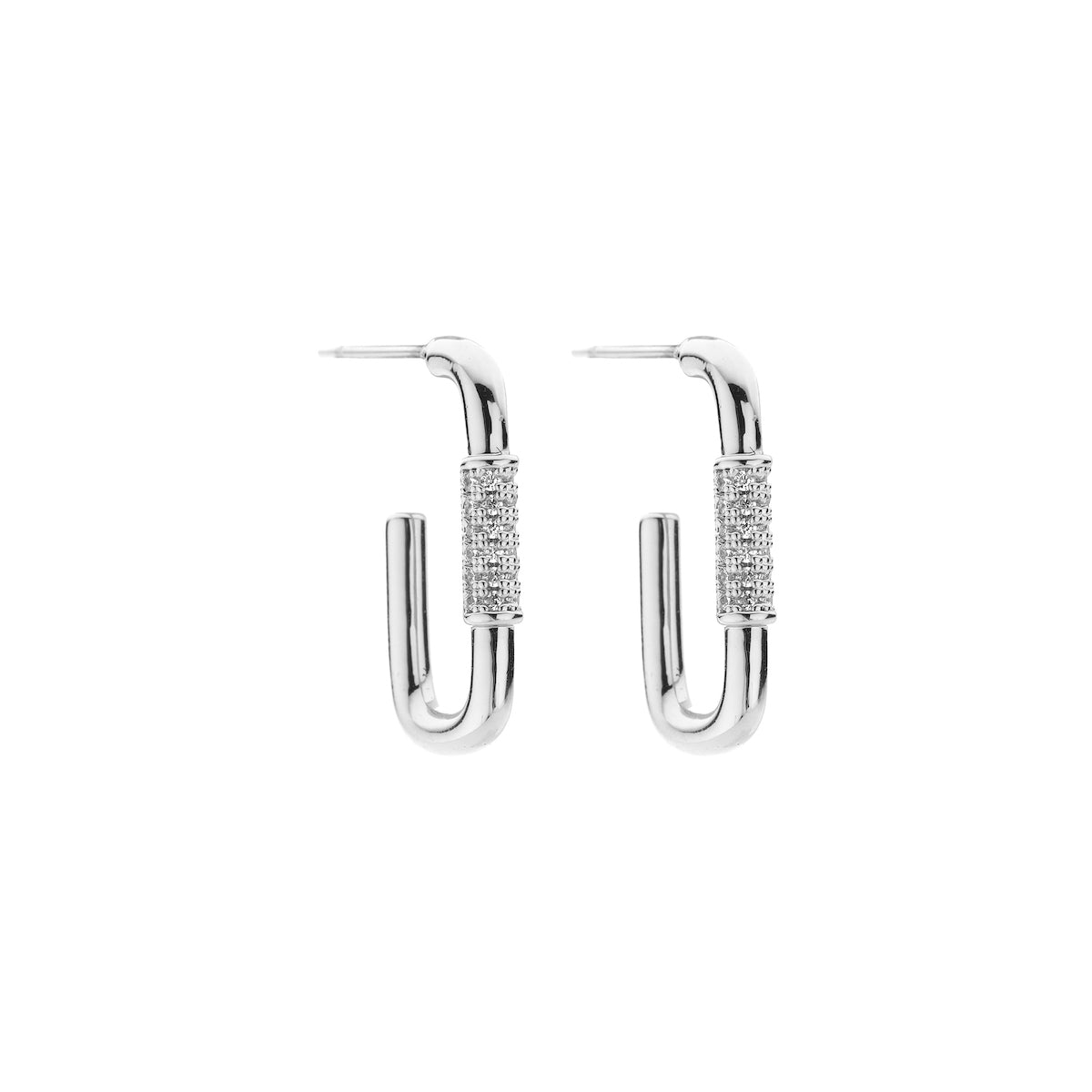 Boucles - Dob102 D'Oreilles Argenté