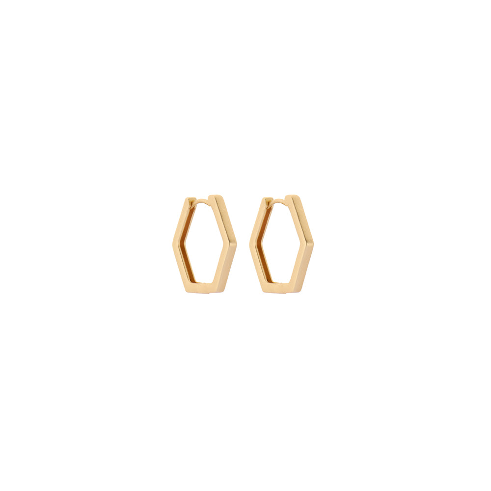 Boucles D'Oreilles - Dob88 Dorées Mates