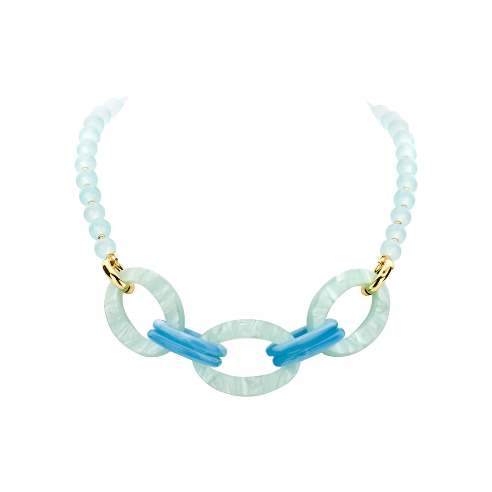 Collier - Don - Vert Eau