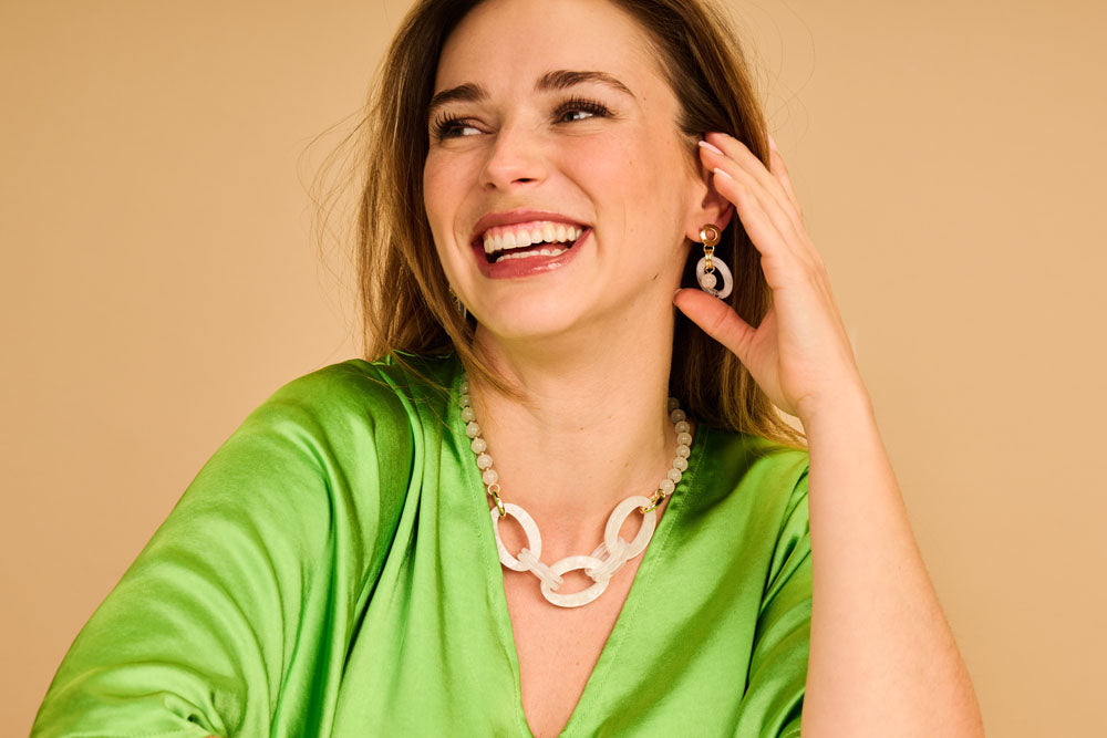 Collier - Don - Blanc
