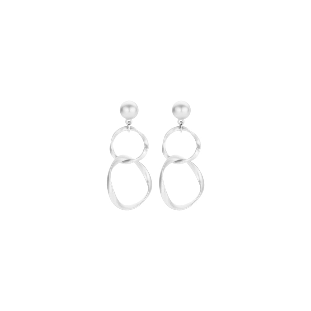 Boucles D'Oreilles - Dove Argenté