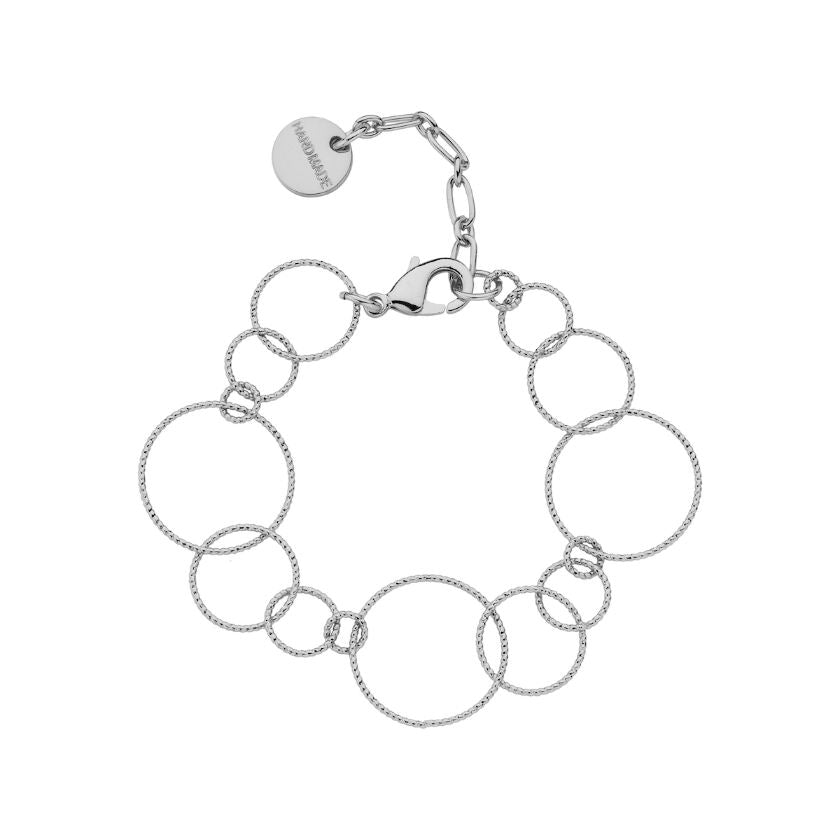 Bracelet - Daiman Armband Zilverkleurig