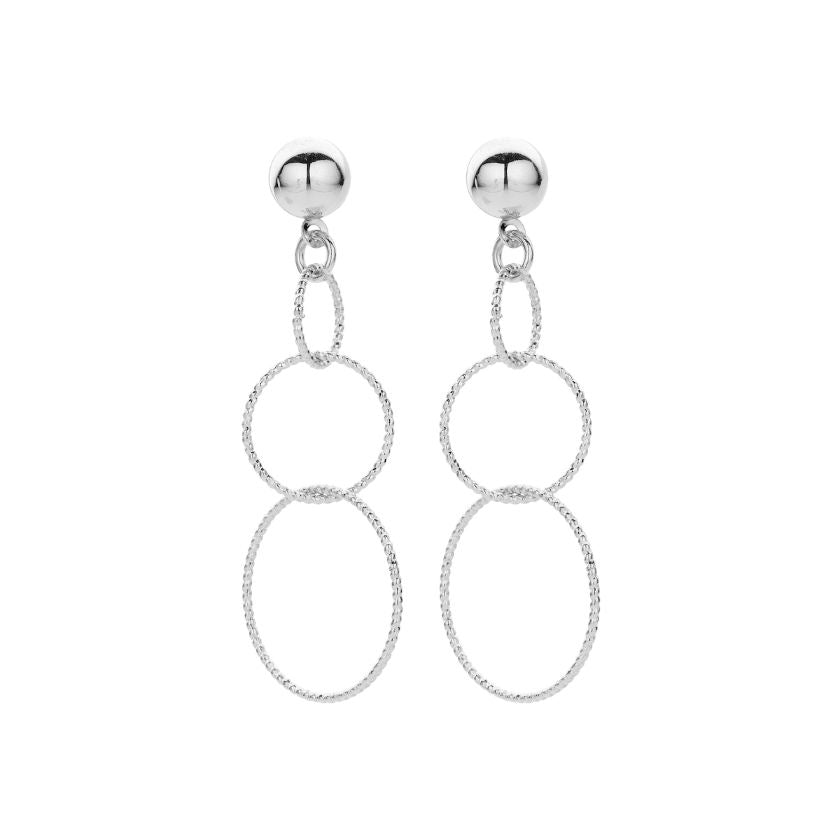 Boucles D'Oreilles - Daiman Oorbellen Zilverkleurig