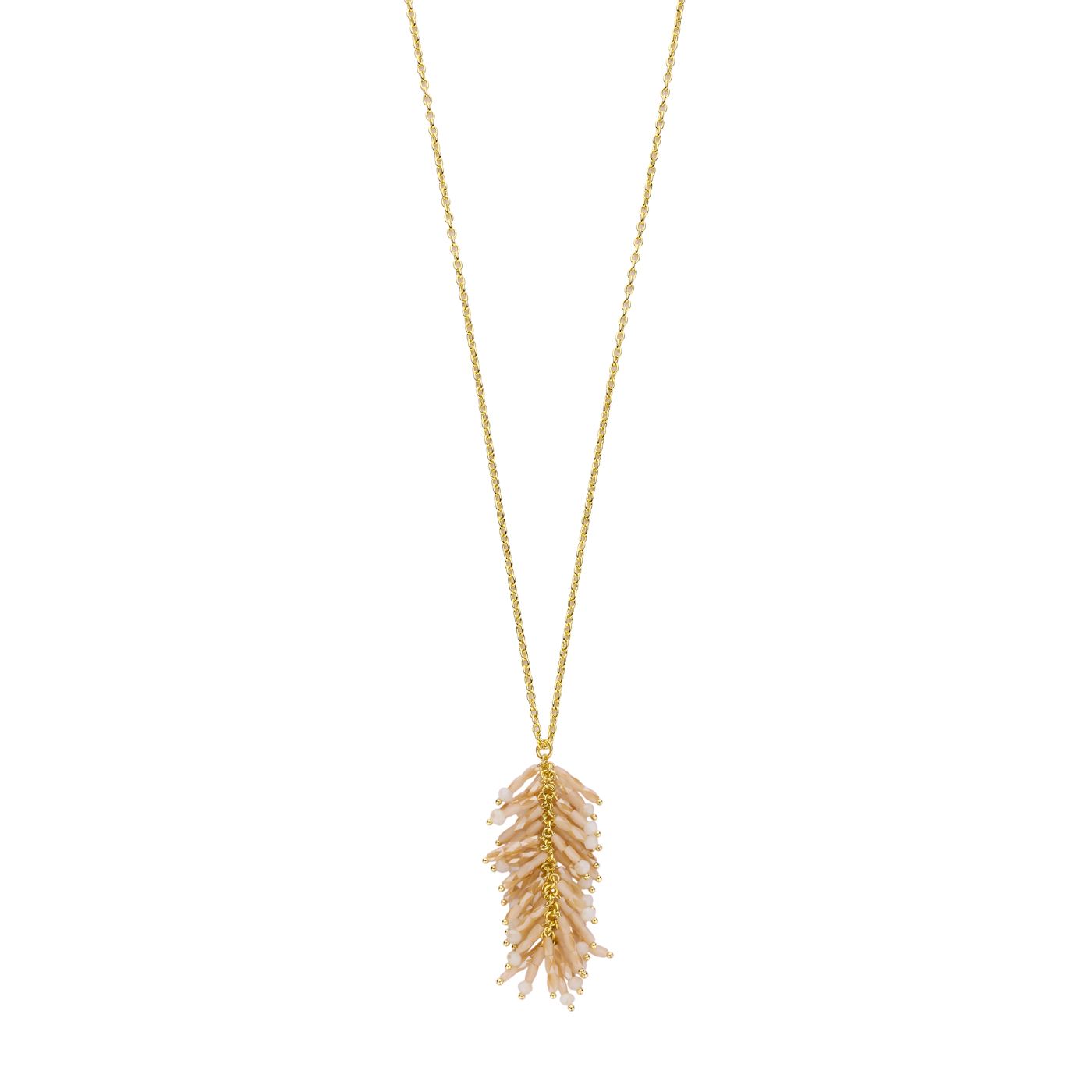Collier - Dala Halsketting Beige