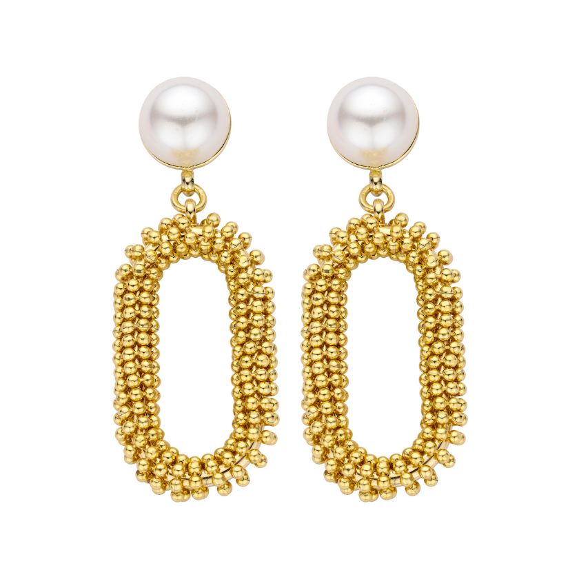 Boucles D'Oreilles - Dana Oorbellen Goudkleurig