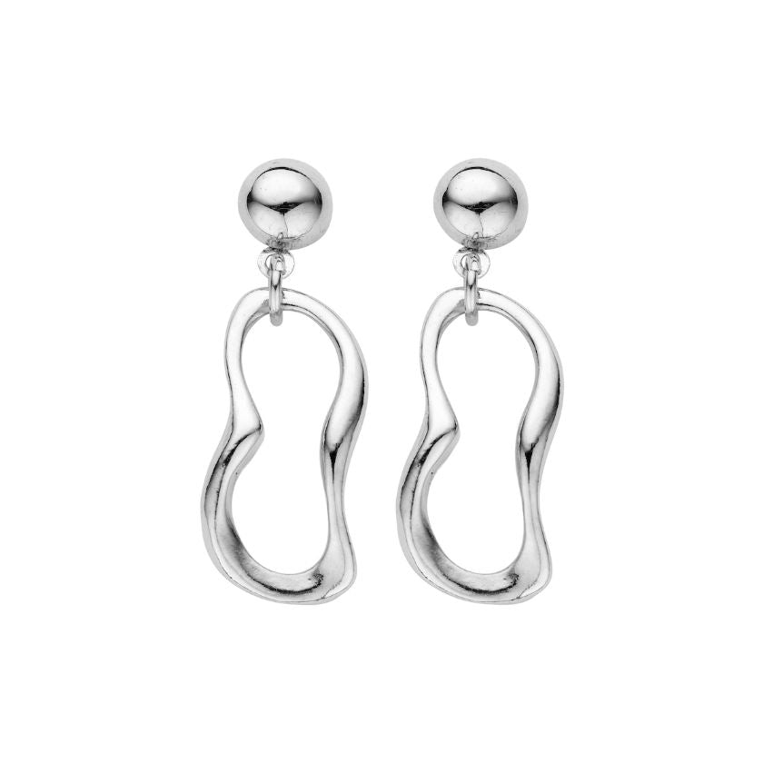 Boucles D'Oreilles - Detroit Oorbellen Zilverkleurig