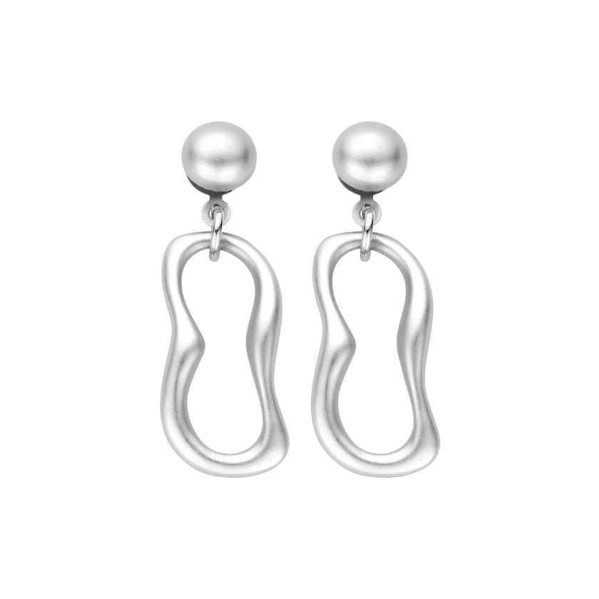 Boucles D'Oreilles - Detroit Oorbellen Zilverkleurig